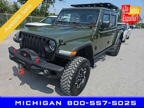 Green 2022 Jeep Gladiator Rubicon for sale in Michigan Center, MI