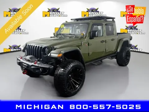 Green 2022 Jeep Gladiator Rubicon for sale in Michigan Center, MI