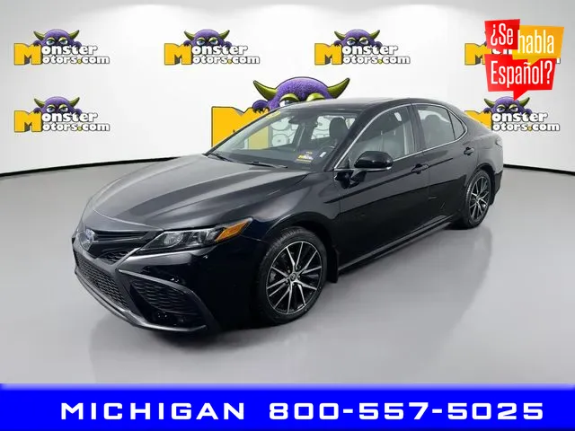 Black 2024 Toyota Camry XLE for sale in Michigan Center, MI