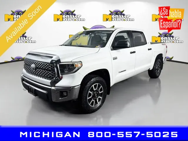 White 2018 Toyota Tundra SR5 for sale in Michigan Center, MI