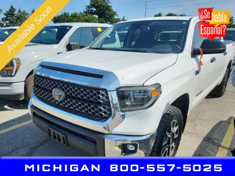 White 2018 Toyota Tundra SR5 for sale in Michigan Center, MI