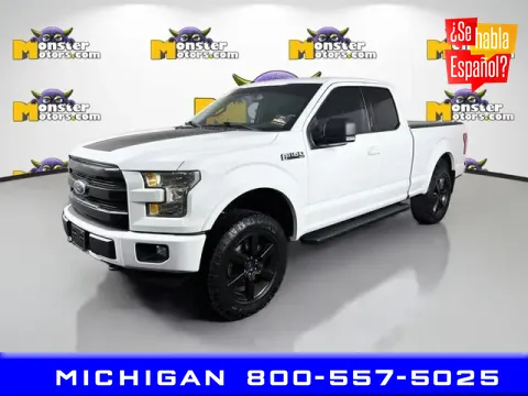 White 2017 Ford F-150 XLT for sale in Michigan Center, MI