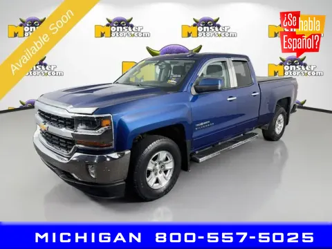 Blue 2016 Chevrolet Silverado 1500 LT for sale in Michigan Center, MI