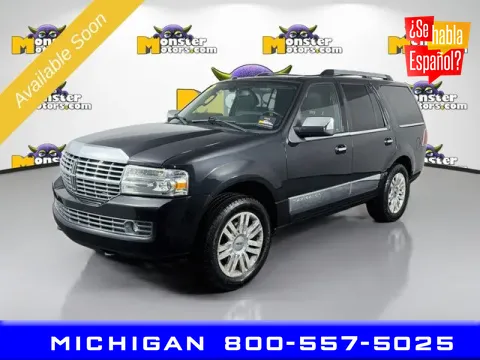 Black 2014 Lincoln Navigator for sale in Michigan Center, MI