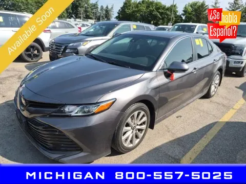 Gray 2020 Toyota Camry LE for sale in Michigan Center, MI