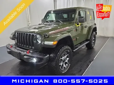 Green 2023 Jeep Wrangler Rubicon for sale in Michigan Center, MI