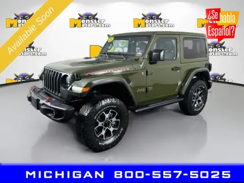 Green 2023 Jeep Wrangler Rubicon for sale in Michigan Center, MI