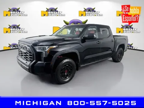 Black 2024 Toyota Tundra Hybrid TRD Pro for sale in Michigan Center, MI