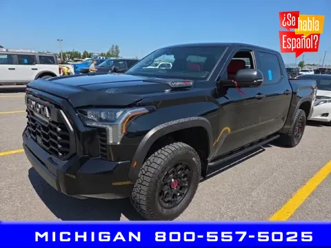 Black 2024 Toyota Tundra Hybrid TRD Pro for sale in Michigan Center, MI