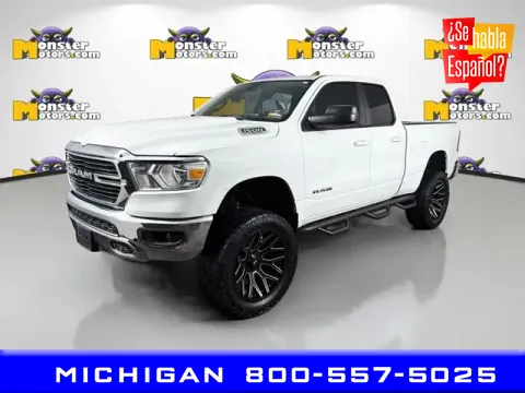 White 2021 Ram 1500 Big Horn/Lone Star for sale in Michigan Center, MI