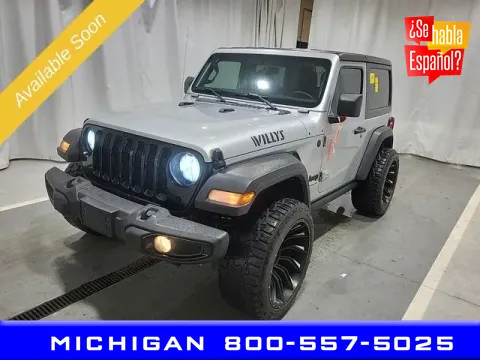 Silver 2022 Jeep Wrangler Sport for sale in Michigan Center, MI
