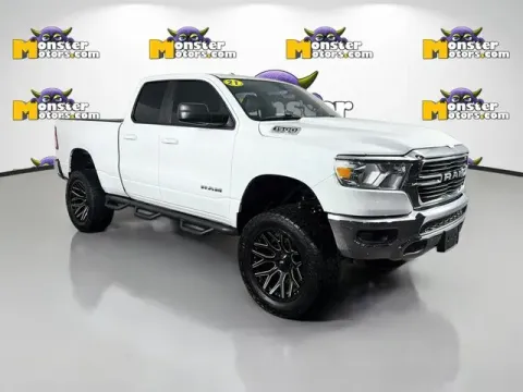Another view of 2021 Ram 1500 Big Horn/Lone Star for sale in Michigan Center, MI at Monster Motors - Jackson, MI