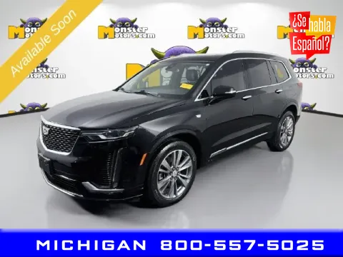 Black 2022 Cadillac XT6 Premium Luxury for sale in Michigan Center, MI