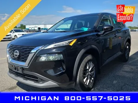 Black 2023 Nissan Rogue S for sale in Michigan Center, MI