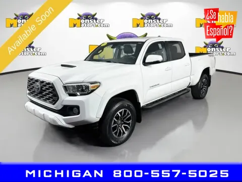 White 2021 Toyota Tacoma TRD Sport for sale in Michigan Center, MI