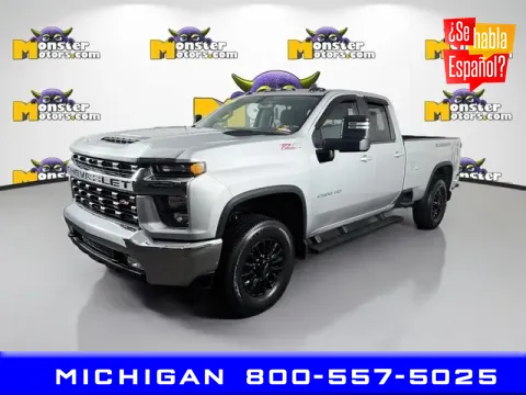 Silver 2022 Chevrolet Silverado 2500 HD LT for sale in Michigan Center, MI