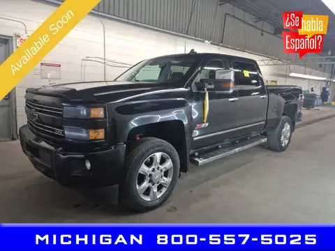 Black 2018 Chevrolet Silverado 2500 HD LTZ for sale in Michigan Center, MI