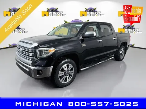 Black 2018 Toyota Tundra 1794 for sale in Michigan Center, MI