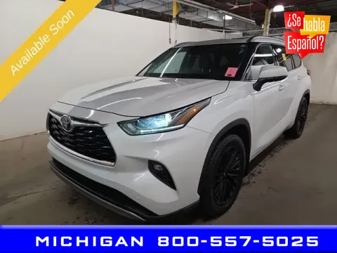 Unknown 2022 Toyota Highlander Platinum for sale in Michigan Center, MI