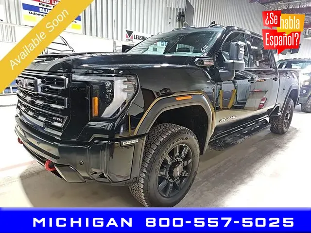 Black 2025 GMC Sierra 2500 HD AT4 for sale in Michigan Center, MI