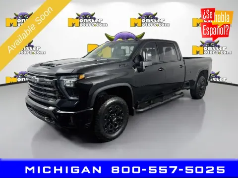 Black 2024 Chevrolet Silverado 2500 HD LTZ for sale in Michigan Center, MI