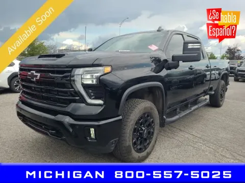 Black 2024 Chevrolet Silverado 2500 HD LTZ for sale in Michigan Center, MI