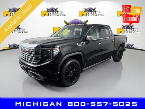 Black 2023 GMC Sierra 1500 Denali for sale in Michigan Center, MI
