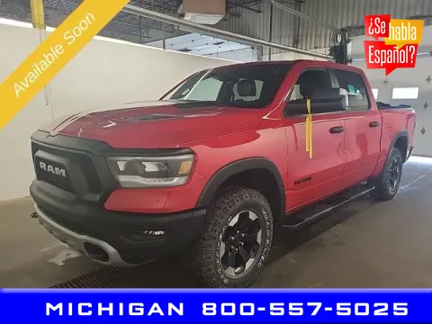 Red 2022 Ram 1500 Rebel for sale in Michigan Center, MI