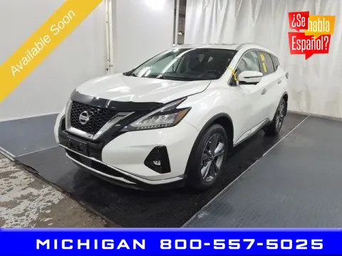 White 2020 Nissan Murano Platinum for sale in Michigan Center, MI