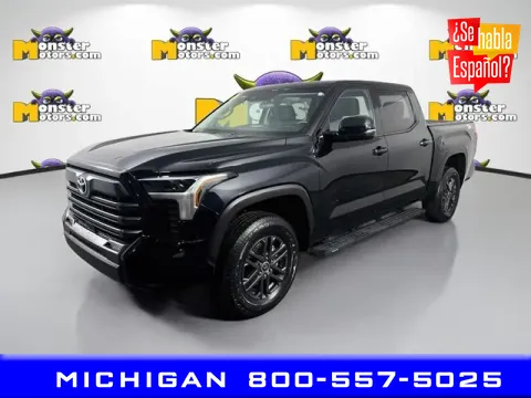 Black 2024 Toyota Tundra SR5 for sale in Michigan Center, MI