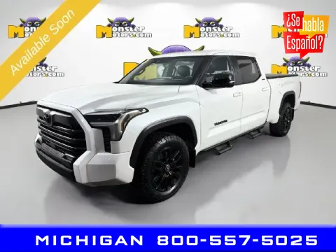 White 2025 Toyota Tundra Limited for sale in Michigan Center, MI