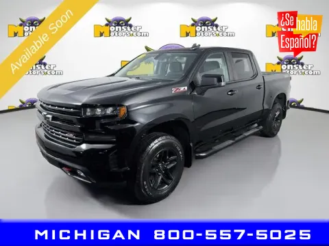 Black 2019 Chevrolet Silverado 1500 LT Trail Boss for sale in Michigan Center, MI
