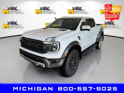 White 2024 Ford Ranger Raptor for sale in Michigan Center, MI