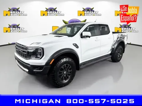 White 2024 Ford Ranger Raptor for sale in Michigan Center, MI