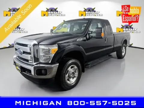 Black 2016 Ford F-250SD XLT for sale in Michigan Center, MI