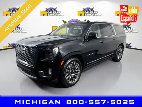 Black 2024 GMC Yukon XL Denali Ultimate for sale in Michigan Center, MI