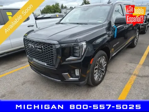 Black 2024 GMC Yukon XL Denali Ultimate for sale in Michigan Center, MI