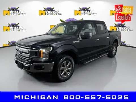 Black 2019 Ford F-150 XLT for sale in Michigan Center, MI