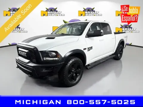 White 2019 Ram 1500 Classic Warlock for sale in Michigan Center, MI