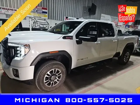 White 2022 GMC Sierra 2500 HD AT4 for sale in Michigan Center, MI