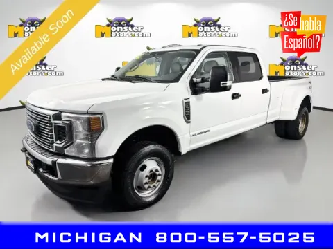 White 2022 Ford F-350SD XLT for sale in Michigan Center, MI