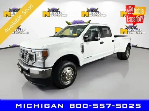 White 2022 Ford F-350SD XLT for sale in Michigan Center, MI