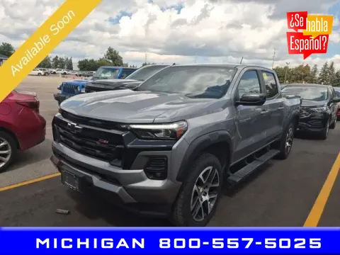 Gray 2023 Chevrolet Colorado Z71 for sale in Michigan Center, MI