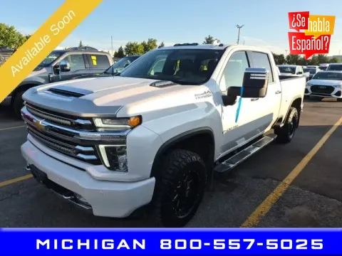 Orange 2021 Chevrolet Silverado 2500 HD High Country for sale in Michigan Center, MI