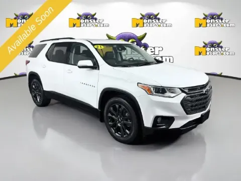 Another view of 2021 Chevrolet Traverse RS for sale in Michigan Center, MI at Monster Motors - Jackson, MI