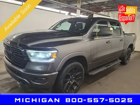 Gray 2022 Ram 1500 Laramie for sale in Michigan Center, MI