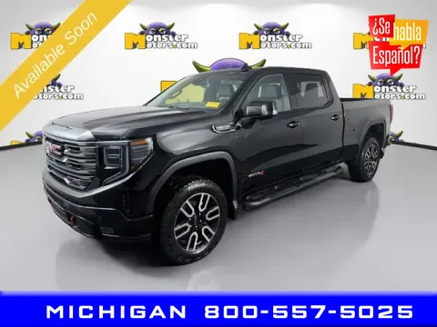 Black 2023 GMC Sierra 1500 AT4 for sale in Michigan Center, MI