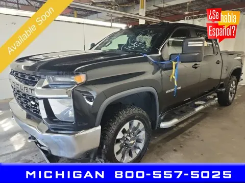 Black 2022 Chevrolet Silverado 2500 HD LT for sale in Michigan Center, MI