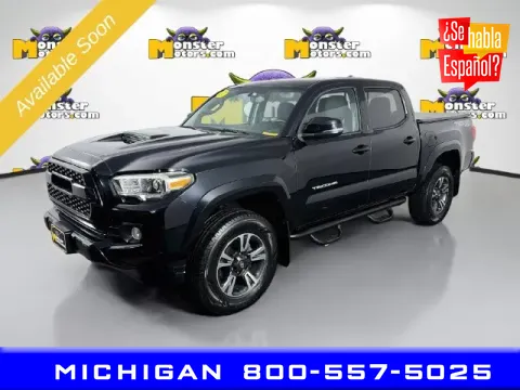 Black 2017 Toyota Tacoma TRD Sport for sale in Michigan Center, MI