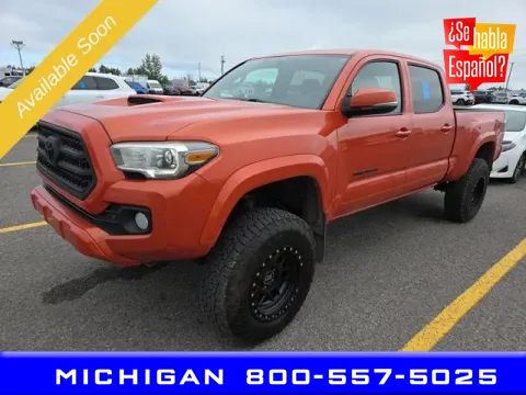 Orange 2017 Toyota Tacoma for sale in Michigan Center, MI